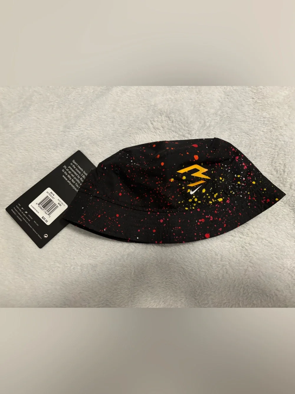 NWT Kids’ Nike 3Brand Splatter Bucket Hat